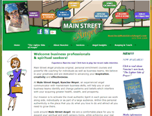 Tablet Screenshot of mainstreetangel.com
